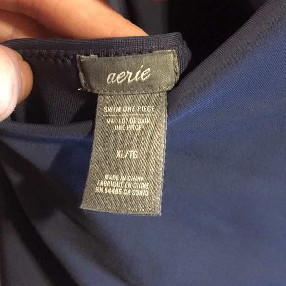 Aerie Gray Swimsuit - Picture 4 of 4